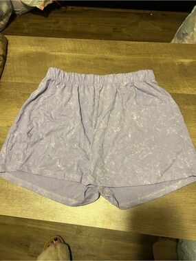 Fashion Nova Women’s Lavender Lounge Shorts— Size Small